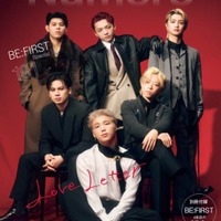 BE:FIRST、情熱的な赤をバックにクールなまなざし！メンバーが引き出し合う“自然体”の魅力