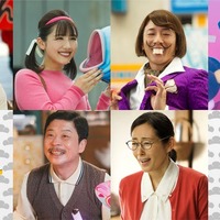 （左から時計回りに）なえなの、渡邉美穂、大貫勇輔、野口衣織、木村多江、三宅弘城（C）映画「おそ松さん」製作委員会2026