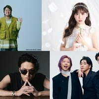 （上段左から）絢香、こっちのけんと、櫻井優衣、シェネル（下段左から）セカンドバッカー、Hilcrhyme、Mrs. GREEN APPLE、WANIMA（提供写真）