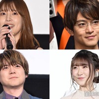 （上段）内田真礼、石川界人（下段）内田雄馬、日高里菜（C）モデルプレス