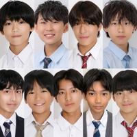 「男子中学生ミスターコン2025」ファイナリスト（上段左から）斎藤羽雲、芹川壽都、豊田琥杏、丹下璃音、茶屋本想士、松田爽獅（下段左から）園山弥凪都、丸山玲央、武藤真弥、酒井勇人、嘉数久瑠斗、德永來哉、白坂洵葵（提供写真）