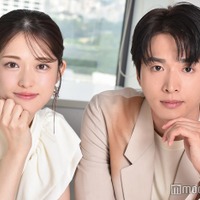 モデルプレスのインタビューに応じた松村沙友理、白洲迅（C）モデルプレス