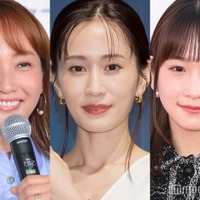 藤本美貴、前田敦子、川栄李奈（C）モデルプレス