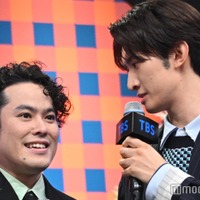 「TBS DRAMA COLLECTION 2025 Autumn！」に出席した前原瑞樹、向井康二（C）モデルプレス