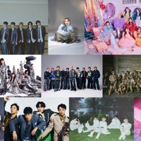 （上段左から）aoen、家入レオ、CANDY TUNE（中段左から）櫻坂46、THE JET BOY BANGERZ、THE RAMPAGE（下段左から）JO1、s**t kingz、TOMORROW X TOGETHER、中島健人（提供写真）