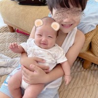 辻希美、三男＆次女の“激かわ”ニッコリSHOTを公開「最高の写真が撮れました」