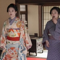 高石あかり、池脇千鶴「ばけばけ」第9話(C)NHK