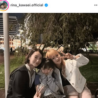 川栄李奈、波瑠＆池村碧彩とギュッと密着！ドラマ『フェイクマミー』仲良しオフSHOTを公開