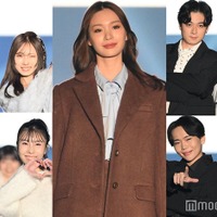 (左上から時計回り)中村匠吾さん、昼間彩花さん、中川紅葉、増田悠佑さん、田中葵さん、坂本侑翼さん、野宮凛さん高岡遼佑さん、服部琴夏さん(C)モデルプレス