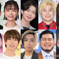 「2025年に結婚した有名人」(上段左から)RYOKI、趣里、松下洸平、カズレーザー、二階堂ふみ(下段左から)休井美郷、はじめしゃちょー、ヒカル、松井ケムリ、武尊(C)モデルプレス