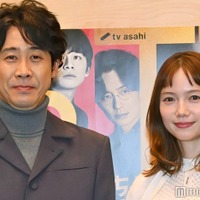 「ちょっとだけエスパー」囲み取材会に出席した大泉洋、宮崎あおい(C)モデルプレス