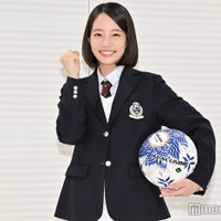 「第104回大会 高校サッカー応援マネージャー就任発表」に出席した池端杏慈（C）モデルプレス