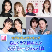 読者が選ぶ「GLドラマ胸キュンハグシーン」トップ10を発表(C)モデルプレス