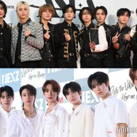 (上段)Stray Kids(下段)NEXZ(C)モデルプレス