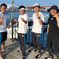 森本慎太郎、城島茂、桝太一、木村尚氏(C)日本テレビ