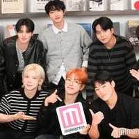 ATEEZ(左から)MINGI、YEOSANG、WOOYOUNG、HONGJOONG、SEONGHWA、JONGHO、SAN、YUNHO(C)モデルプレス