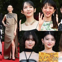 (左上から時計回りに)ファン・ビンビン、北川景子、吉岡里帆、満島ひかり、柴咲コウ、齊藤京子、出口夏希、南沙良(C)モデルプレス