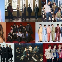 (上段左から)アイナ・ジ・エンド、Aqua Timez、CORTIS(中段左から)シェネル、Snow Man、timelesz(下段左から)BE:FIRST、マカロニえんぴつ、M!LK(提供写真)