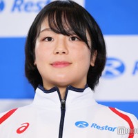 入社内定記者発表会に出席した藤波朱理(C)モデルプレス