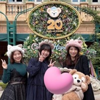 飯田圭織、後輩のモー娘。小田さくら＆山崎愛生とディズニーへ！仲良しSHOTに反響「可愛いが大渋滞」「いつまでも素敵なグループ」