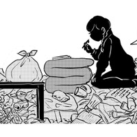 汚部屋での東大受験。勉強机はゴミに埋まってしまい、掘り出した参考書もシワシワで【汚部屋そだちの東大生 #12】