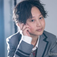 モデルプレスのインタビューに応じた松田爽獅くん（C）モデルプレス