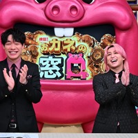 川島明、佐久間大介（C）TBS