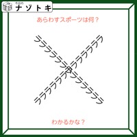 クイズです!「この図のスポーツ、挑戦したことありますか?」図を読み解きましょう【難易度LV2.・甘口】