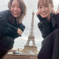 大原優乃、仲良しの福原遥とパシャリ!パリ旅行の思い出SHOTに反響「可愛いの大渋滞」「尊い」