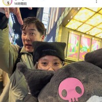 高橋愛、夫・あべこうじが取ってくれたぬいぐるみに大はしゃぎ！「すごい～」「宝物ですね」と反響