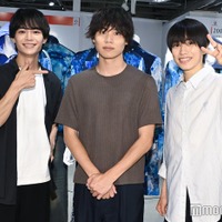 「ハンサム展」にサプライズで登場した溝口琢矢、太田将熙、本島純政（C）モデルプレス