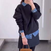 【GU】メンズ定番品をゆるく着こなす。シンプルきれいな大人カジュアル【40代の毎日コーデ】