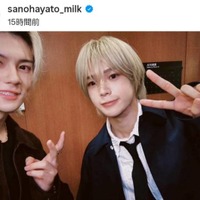 佐野勇斗、＆TEAM・Kとの2SHOTにファン歓喜「さすがに眼福すぎて滅」「目が喜んでます」