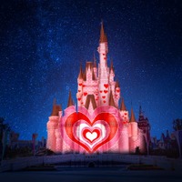 シンデレラ城の環境演出のイメージ（C） Disney