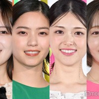 （左から）西野七瀬、能條愛未、松村沙友理、高山一実（C）モデルプレス