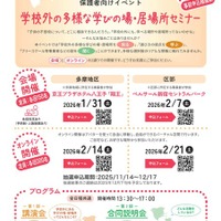 学校外の多様な学びの場・居場所セミナー