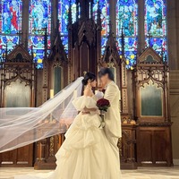 ひかりんちょ、ひかりんちょの夫（提供写真）