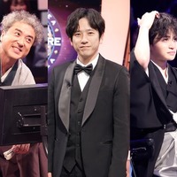 橋本環奈、ムロツヨシ、二宮和也、菊池風磨、あの（C）フジテレビ