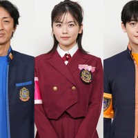 矢部浩之、小芝風花、高橋文哉（C）日本テレビ