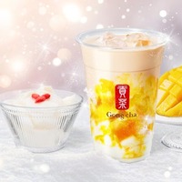 雪見杏仁 マンゴーミルクティー（提供写真）