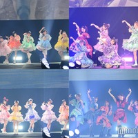 （左から時計回りに）FRUITS ZIPPER、CUTIE STREET、CANDY TUNE、SWEET STEADY（C）モデルプレス