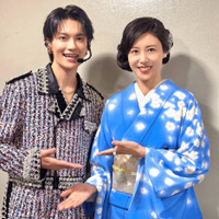 佐野勇斗『おコメの女』共演の松嶋菜々子と2SHOT!紅白の思い出も明かす「すごく嬉しかった」