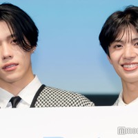 ドラマ「The Boy Next World ～並行世界の恋人～」完成記念プレス発表会に出席した南雲奨馬、濱屋拓斗（C）モデルプレス