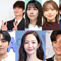（上段左から）高畑充希、岡田将生、松本穂香、齊藤京子、城田優（下段左から）パク・ソジュン、パク・ミニョン、ナ・イヌ（C）モデルプレス