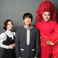 井口綾子、中丸雄一、ドリアン・ロロブリジーダ（C）ABCテレビ