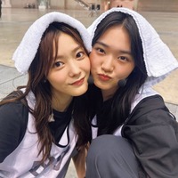 田村保乃、山崎天（撮影／守屋麗奈）「櫻坂46写真集 櫻撮（さくさつ）VOL.01」（提供写真）