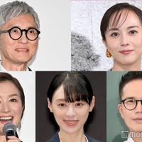 （上段左から）松重豊、比嘉愛未（下段左から）鈴木京香、栗山千明、市原隼人（C）モデルプレス