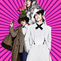 神山智洋、古田新太、宮野真守「アケチコ！～蒸気の黒ダイヤ、あるいは狂気の島～」ビジュアル（提供写真）