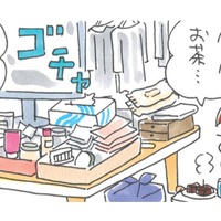 「私には無理ー!!」ここにお茶を置くの!? 何でも取ってあるからモノだらけ姑の汚部屋【アラカン主婦の毒吐き日記～貞子バーバはめんどくさい～ #15】