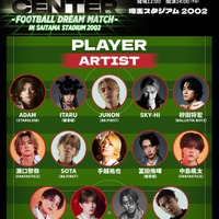 アーティストサッカー選抜メンバー第1弾発表（提供写真）